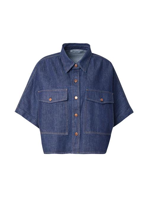 AGOLDE Bluse  mørkeblå
