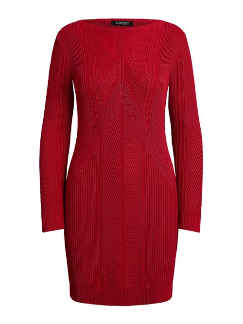 Lauren Ralph Lauren Strikkjole  rød