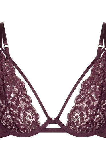 Hunkemöller Ikke-formstøbt bøjle-bh Cinnamon rød