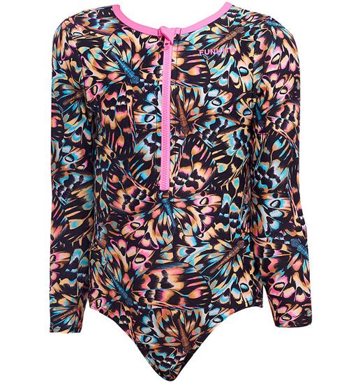 Funkita Badedragt - Sun Cover - UV50+ - Copper Cluster