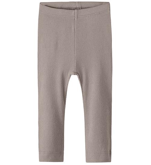 Name It Leggings - Noos - Rib - NbnKab - Satellite Melange