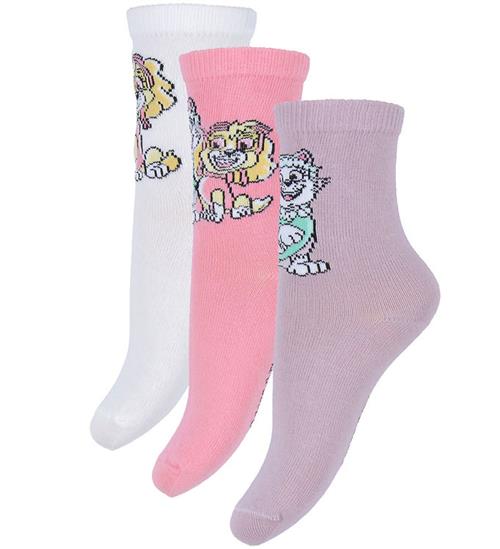 Name It Strømper - 3-pak - NmfMelina - Paw Patrol - Purple Dove