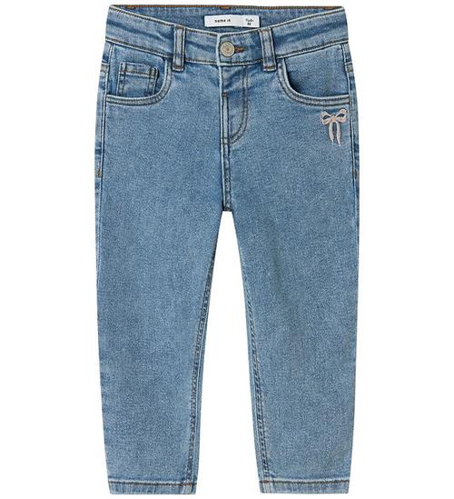 Name It Jeans - Noos - NmfBella - Medium Blue Denim/Bom Embroide