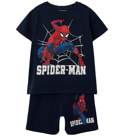 Name It Nattøj - 2 Delt - Spiderman - NmmMus - Dark Sapphire