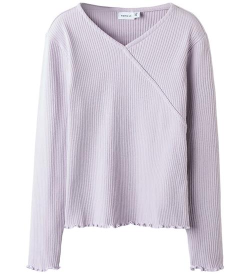 Name It Bluse - Rib - NkfFrida - Misty Lilac