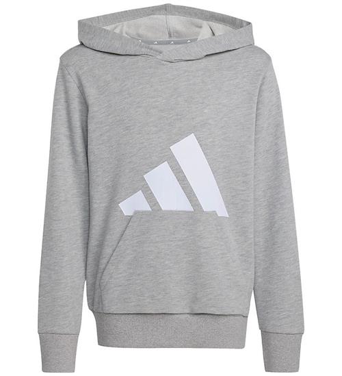 adidas Performance Hættetrøje - J BL FT HD 280 - Mgreyh/White