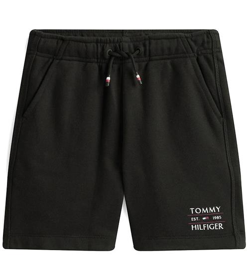 Tommy Hilfiger Sweatshorts - Flag - Sort