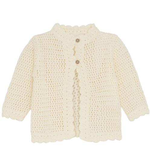 Minymo Cardigan - Strik - Marshmallow White
