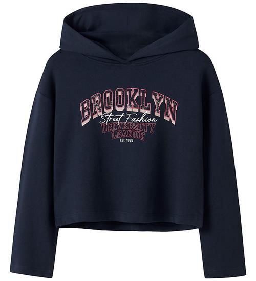Name It Hættetrøje - NkfViala - Navy Blazer/Brooklyn Street