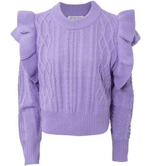 Hound Bluse - Strik - Lilac
