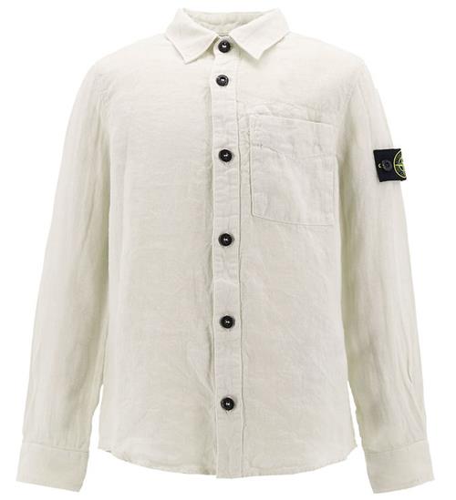 Stone Island Skjorte - Gesso