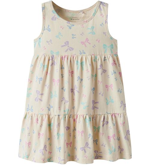 Name It Kjole - NmfVigga - Buttercream/Bows