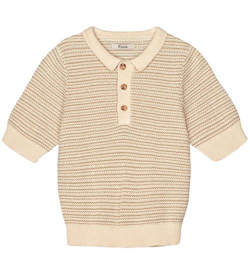 Fliink Polo - Strik - Utily - Sandshell