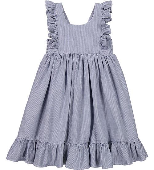 MarMar Kjole - Danita Frill - Navy Stripe
