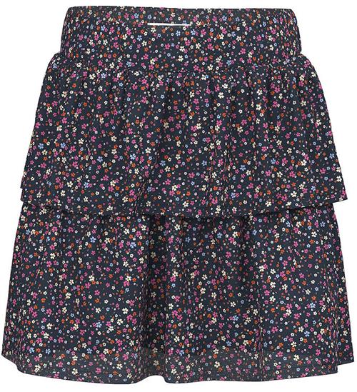 Name It Nederdel - Noos - NkfVinaya - Navy Blazer/Color Flower