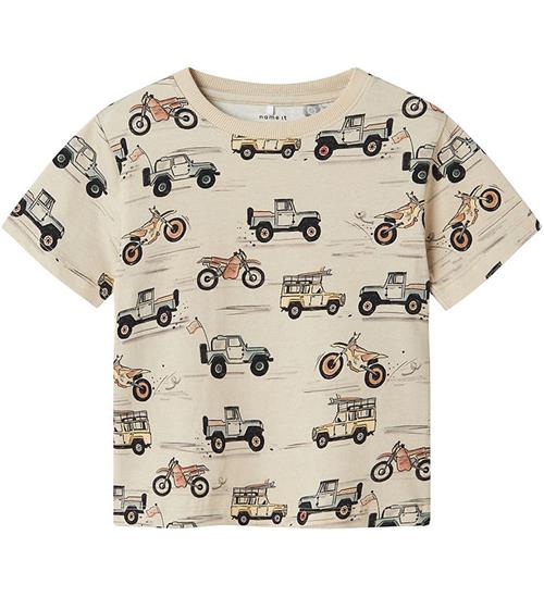 Name It T-shirt - NmmHelsa - Peyote m. Print