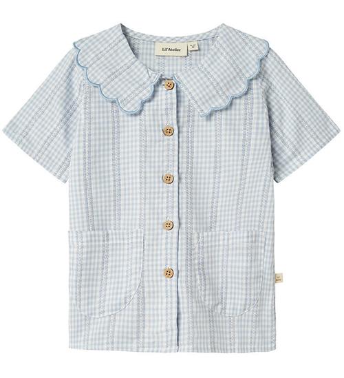 Lil Atelier T-shirt - NmfHazelle - Zen Blue