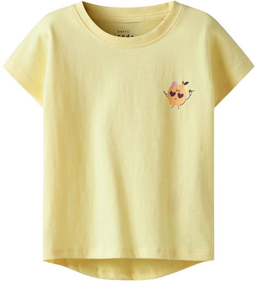 Name It T-shirt - NmfVarutti - Lemon Meringue/Lemon