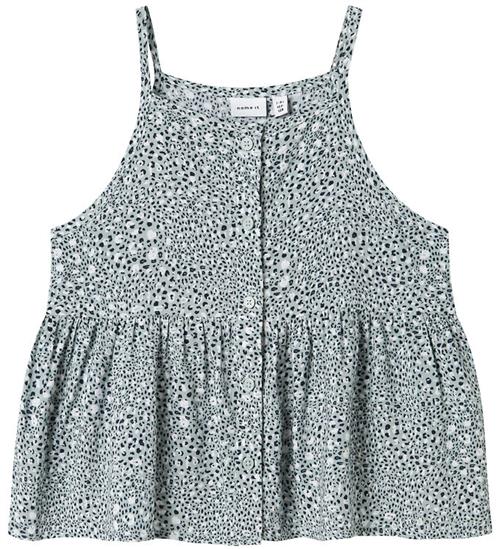 Name It Top - NkfJilli - Strap - Aqua Gray/Leo
