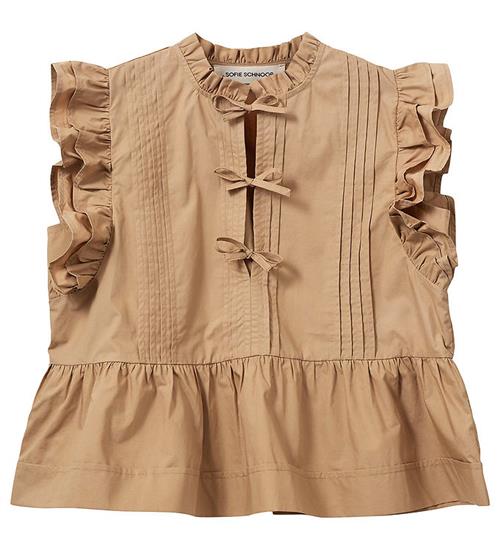 Sofie Schnoor Top - Juliettesy - Camel