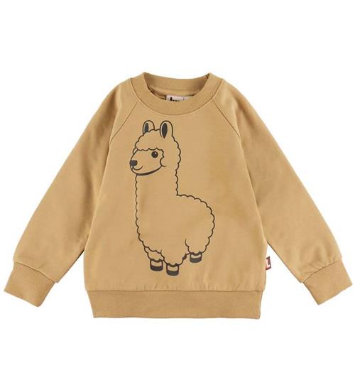 DYR-Cph Sweatshirt - Dyrbellow - Beige Outline Lama Buddy