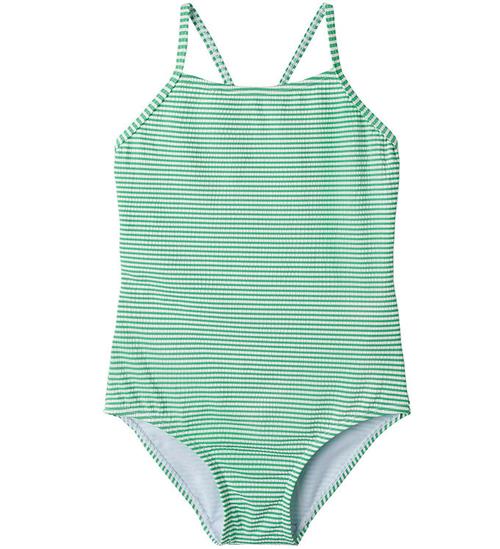 Name It Badedragt - NkfZaid - Bright Green