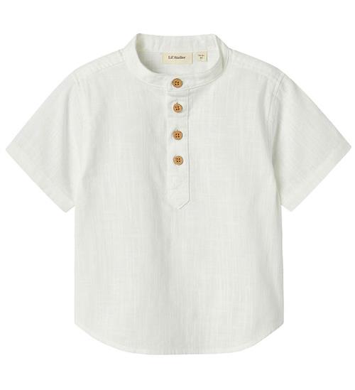 Lil' Atelier Skjorte - NmmHugo - Coconut Milk