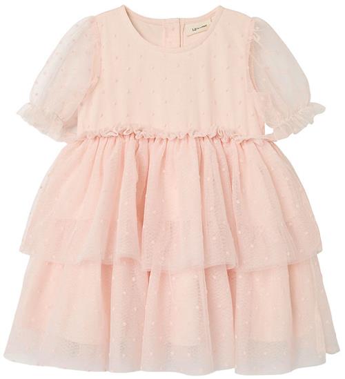 Lil' Atelier Kjole - NmfFrilla - Tyl - Peach Blush