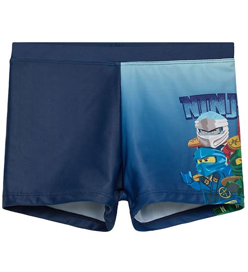 LEGOÂ® Ninjago Badebukser - LwAgan 307 - Mørkeblå m. Print