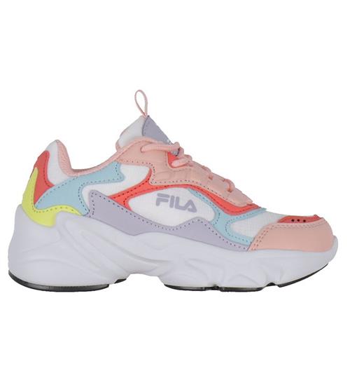 Fila Sko - Collene CB Kids - White-Powder Pink