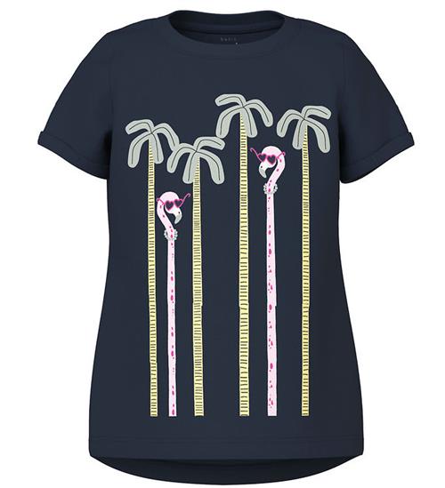 Name It T-shirt - NmfVix - Navy Blazer/Palms