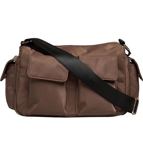 Rosemunde Skuldertaske - Safari - Taupe/Gold