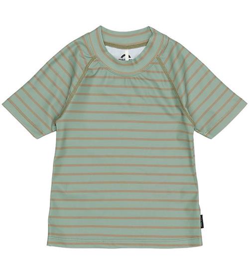 Mikk-Line Badebluse - UV50+ - Green Bay m. Striber