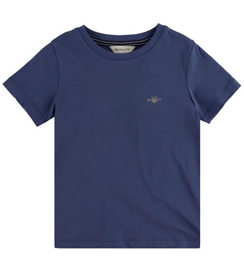 GANT T-shirt - Shield - Dusty Navy