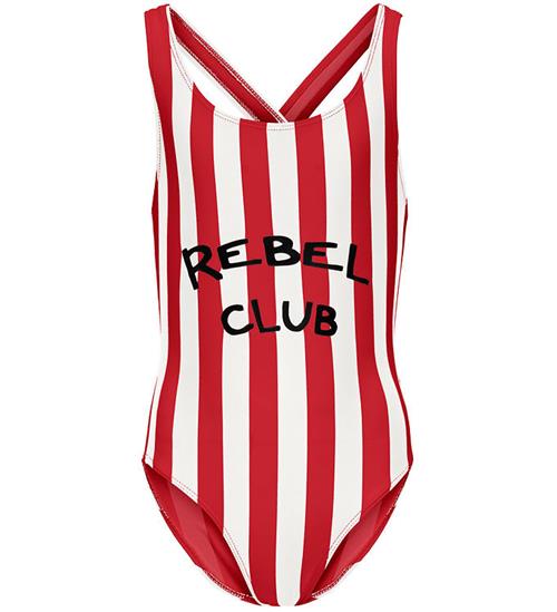 Kids Only Badedragt - KogHoliday - Mars Red/Cloud Dancer/Rebel C