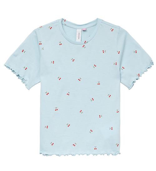 Vero Moda Girl T-shirt - VmPaulina - Cashmere Blue/Cherry