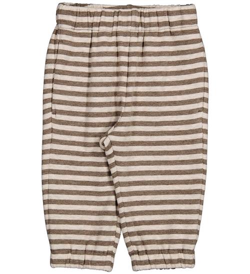 MarMar Bukser - Pako B - Brown Stripe Melange