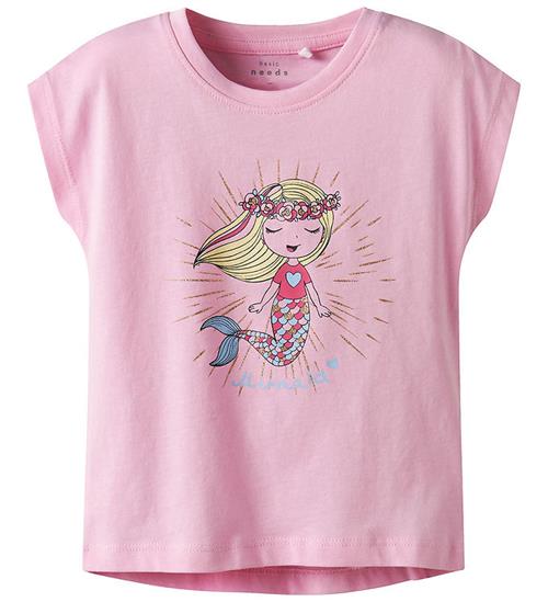 Name It T-shirt - NmfViolet - Pink Frosting/Mermaid