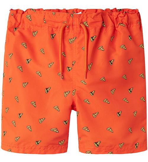 Name It Badeshorts - NkmZorro - Red Orange