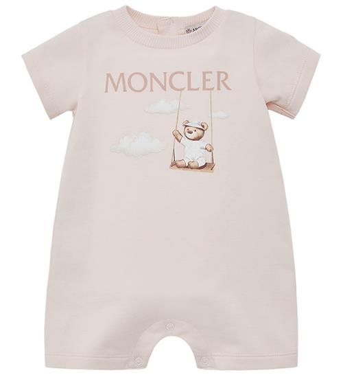 Moncler Sommerdragt - Rosa m. Print