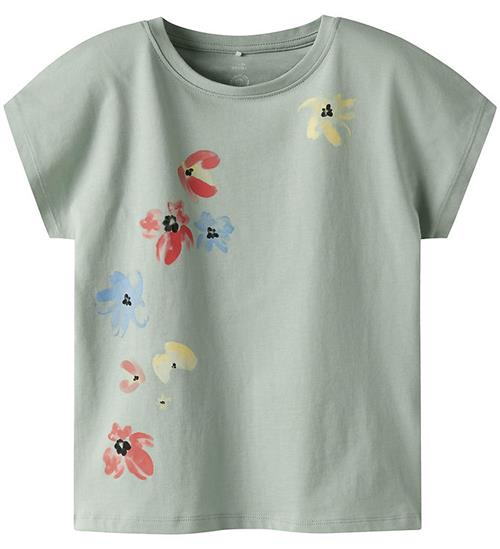 Name It T-shirt - NkfFabiala - Aqua Gray
