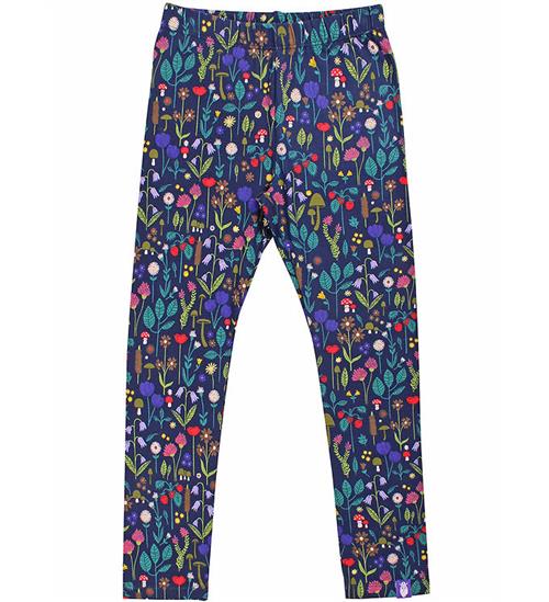 Danefæ Leggings - Modal - Navy Botanical