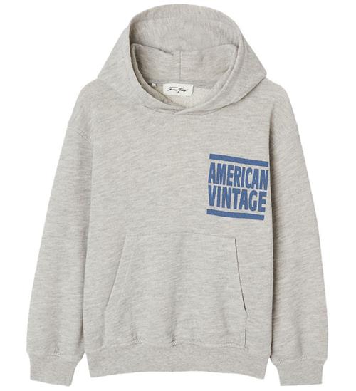 American Vintage Hættetrøje - Zofbay - Heather Grey