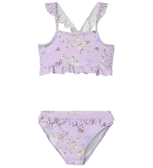 Name It Bikini - NmfZelva - AOP - Orchid Bloom
