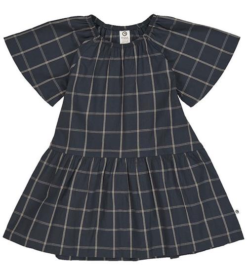 Müsli Kjole - Check - Night blue/Cashmere