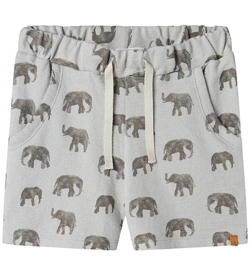 Lil' Atelier Shorts - NmmDias - Vapor Blue/Elephant