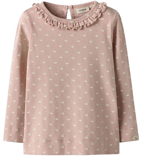 Lil' Atelier Bluse - NmfGayo - Peach Whip/Swans
