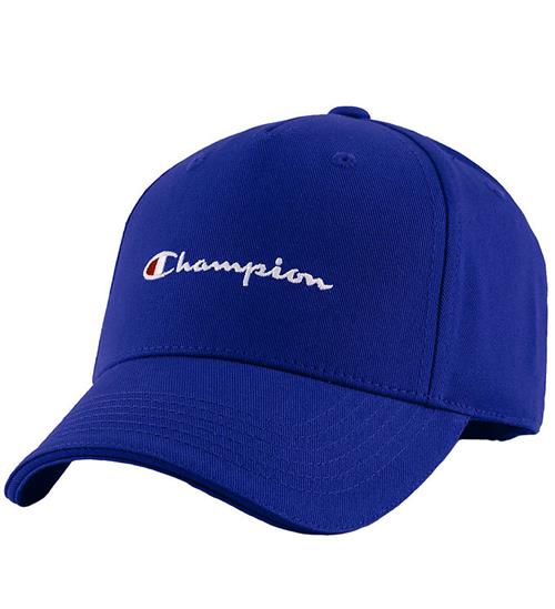 Champion Kasket - Baseball - Blå m. Logo