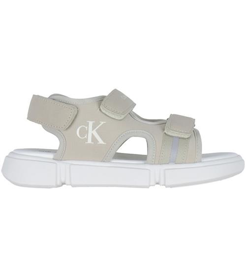 Calvin Klein Sandaler - Velcro - Sand