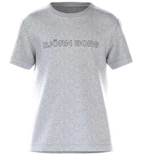 Björn Borg T-shirt - Borg Essential - Light Grey Melange